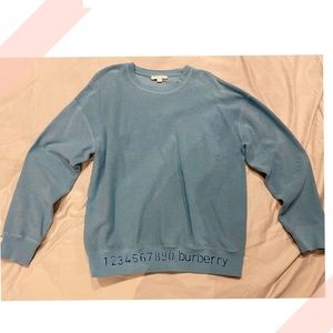 Burberry teenager's sweatshirt